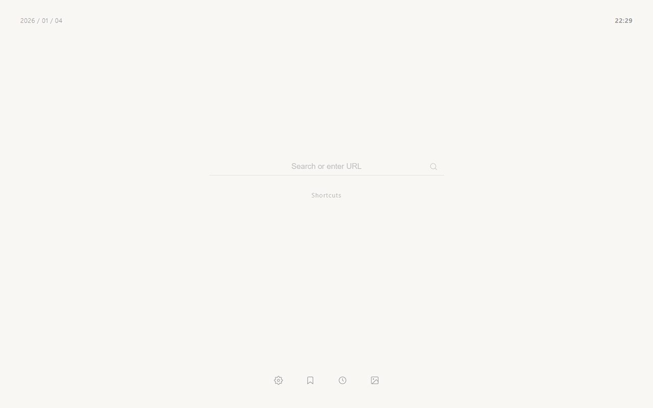 Wabi Tab English Interface